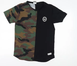 Hype Men's Camouflage T-Shirt Large - Picture 1 of 12