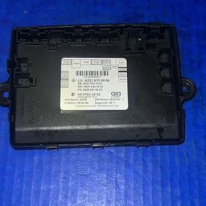 Mercedes S550 W221 Front Left Driver Door Control Module Unit 2007-2013 OEM - Picture 1 of 2