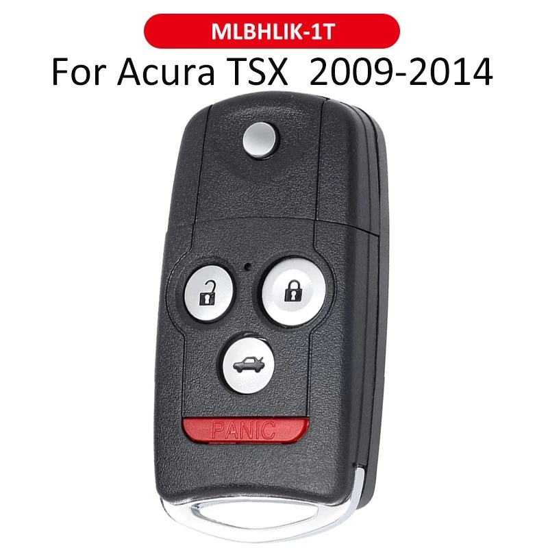 Reemplazo para Acura 2009-2014 TL TSX 2010-2013 ZDX Control Remoto Coche Llavero Abatible Foto 1 de 1