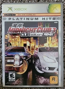 Midnight Club 3: DUB Edition -- Remix Platinum Hits (Microsoft Xbox, 2006) CIB - Picture 1 of 4