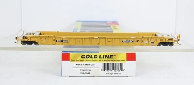 HO Walthers Gold Line RTR 932-3949 Trailer Train NSC 53' Well Car TTX 655299 - Image 1 of 4