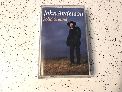 John Anderson Cassette  Solid Ground   1993  Tested & Sounds Great  VG Condition - Image 1 of 4