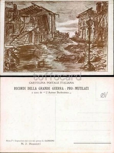 FUTURISMO AUTORE TATO-RICORDI GRANDE GUERRA-RICACCIATI-C52-26 - Picture 1 of 1