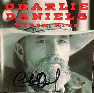 FUNDA CD CHARLIE DANIELS PERFECTAMENTE AUTOGRAFIADA. FIRMADO A MANO. ¡LO MEJOR EN EBAY! - Imagen 1 de 1