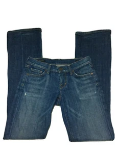 Citizens Of Humanity Kelly Blue Stretch Bootcut Jeans Low Rise Distressed Gr. 26 - Bild 1 von 12
