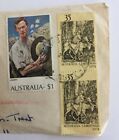 Australia Lambert 1873-1930 $1 and 2 Christmas 1974 35c Stamps Franked