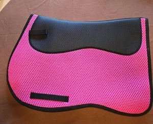 Neoprene Saddle Pad Endurance For Tucker Equitation-Fushia Pink NEW - Picture 1 of 9