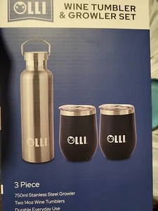Wine Tumbler And Growler Set - Picture 1 of 2