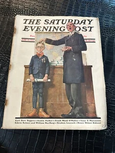 JUNE 26 1926 SATURDAY EVENING POST magazine NORMAN ROCKWELL - SCHOOL - Imagen 1 de 1