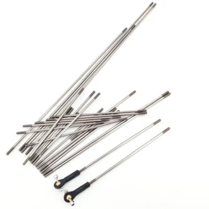 10x Push Rod Tie Rods Linkage Servo Steering Wire 2.2 M2.5 25-300mm Model Parts - Picture 1 of 12