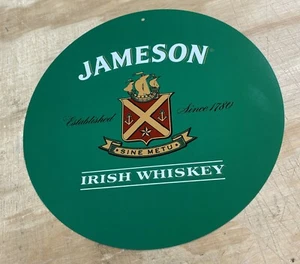 Jameson Irish Whiskey Green Logo 12" Metal Tin Aluminum Sign - Picture 1 of 1