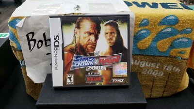 CIB WWE SMACKDOW VS RAW 2009 FEATURING ECW NINTENDO DS VIDEO GAME - Image 1 of 4