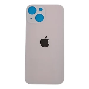 Mini cubierta trasera para Apple iPhone 13 / tapa de batería Big Hole / logotipo / pegamento / rosa - Imagen 1 de 2
