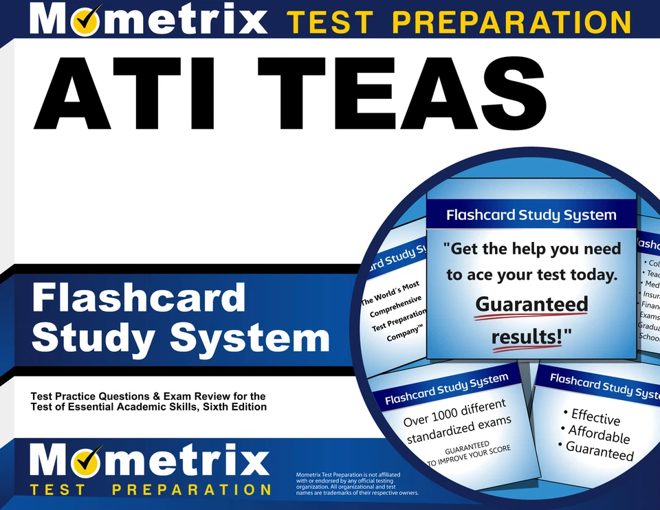 ATI TEAS Flashcard Study System Foto 1 de 1
