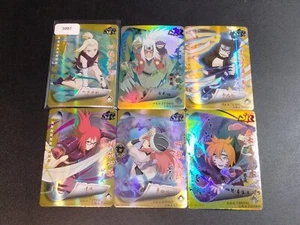 Jiraiya 6 Card Naruto Shippuden Trading Card Anime CCG - Foto 1 di 1