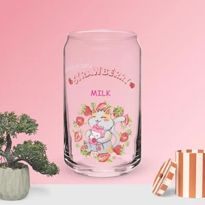 Erdbeermilchdose Glas - Bild 1 von 1