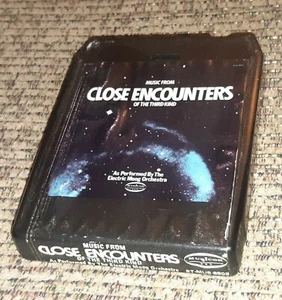 Close Encounters Of The Third Kind 8 track tape Soundtrack LATE NITE BARGAIN vtg - Picture 1 of 4