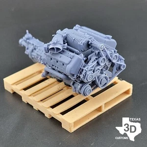 Ford Terminator model engine resin 3D printed 1:24-1:8 scale - Picture 1 of 3