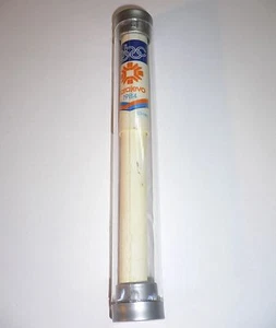 Pluma de recuerdo de los Juegos Olímpicos de Invierno 1984 Sarajevo Yugoslavia con logotipo oficial en estuche - Imagen 1 de 7