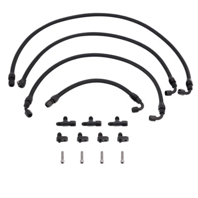 102 92 Engine Steam Vents Kit Complete Fits For LS1 LS6 LS3 Coolant Crossover - Image 1 of 4