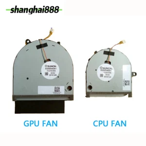 NEW ORIGINAL CPU GPU Cooling Fan For HP ENVY 17M-CG TPN-C146 L87962 L87961-001 - Afbeelding 1 van 7
