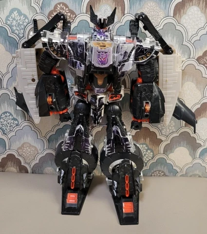 Cybertron Galvatron Action Figure Leader Class Transformers Hasbro 2005 - Marker Cover