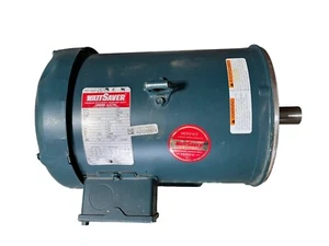 5 HP 3-PH LEESON ELECTRIC COMPRESSOR MOTOR C184T17FK56A 230V CAT.# 132672.00 - Picture 1 of 6