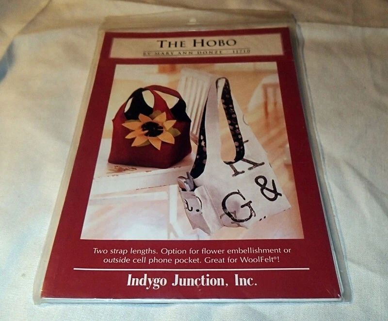 INDYGO JUNCTION PATTERN IJ710 ~ THE HOBO ~ BAG / TOTE / PURSE *UNCUT - Image 1 of 1