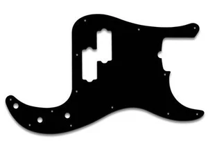 AMERICAN 5 STRING PRECISION P-BASS® 3 PLY PG BLACK BWB f. FENDER® USA PICKGUARD - Picture 1 of 1