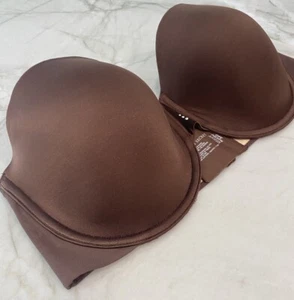 Victoria’s Secret Biofit Multi-Way Brown Strapless Bra 36D  Bandeau - Picture 1 of 8