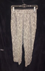 Seafolly Pants Size XS Jogger Striped Elastic Waist✨ - Picture 1 of 6