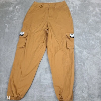 Adidas Womens RM300 Button Fly Pants Size 8 Twill Mesa High Rise with Pockets - Image 1 of 4