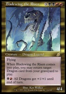 MTG Magic - (R) Scourge - Bladewing the Risen LP - Picture 1 of 1
