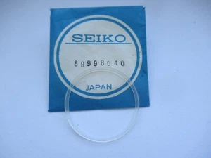 Seiko Genuine Crystal Gasket 89998040 30mm Wide 27mm center 29mm Backend Lip NEW - Picture 1 of 12