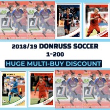 2018-19 Panini Donruss Soccer Base 1-200 - Pick Your Card