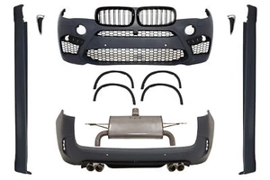 Bodykit für BMW X5 F15 13-18 X5M Look M-Paket Gitter Endrohre Radkästen - Bild 1 von 6