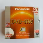 Panasonic DVD-RW 30min blank recordable discs (x3) camcorder 1.4GB NEW sealed