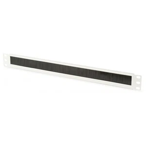 3x DIGITUS Kabelbürstenleiste 1HE Öffnung 24x423mm grau - Bild 1 von 1