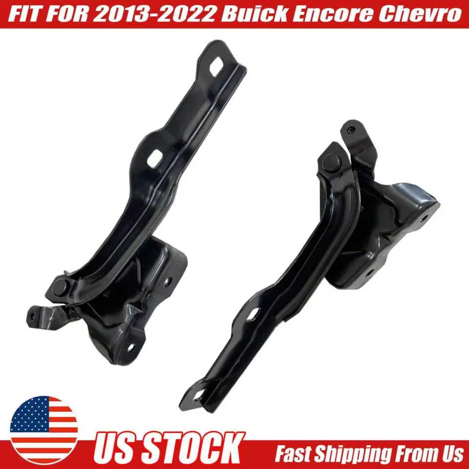 Hood Hinges Set (Left & Right Sides) for 2013-2022 Buick Encore & Chevrolet Trax - Image 1 of 1