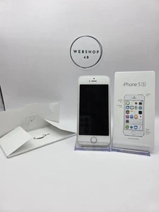 Apple iPhone 5s | A1533 | 32GB | Silber/Weiß | Touch ID | Gebraucht | Gelbstich - Bild 1 von 8