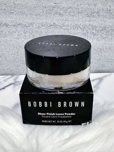 Bobbi Brown Sheer Finish Loose Powder, SOFT SAND, Full Size .35oz/10g, NIB - Picture 1 of 4