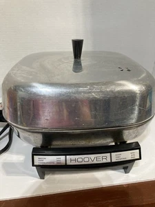 Vintage Hoover Elektrische Bratpfanne Pfanne Modell 8620 Edelstahl getestet funktioniert - Bild 1 von 14