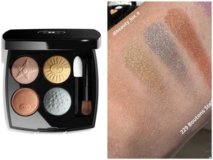 Limited Chanel Boutons Eyeshadow 229 Boutons Stellaire, Les 4 Ombres - Picture 1 of 3