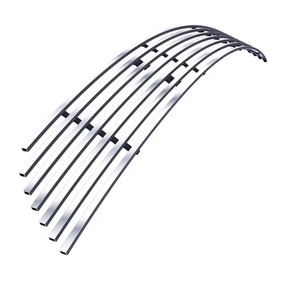 For 2003-2008 Nissan Murano Lower Bumper Stainless Silver Billet Grille Insert - Image 1 of 4