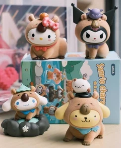 MINISO Sanrio Characters Capybara Series confirmed Blind Box Figure Toy Gift - Picture 1 of 26