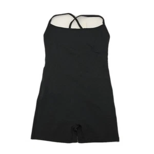Subtitled Sports Club Black Cross-Back Unitard Bodysuit for Women - Size Smal... - Picture 1 of 5