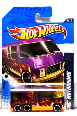 2012 Hot Wheels Heat Fleet Series GMC Motorhome In Candy Purple Metallic! - Image 1 of 4