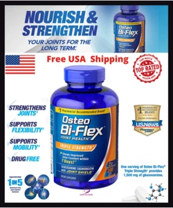 Sealed 200 tablets Osteo Bi-Flex Triple Strength Glucosamine - Picture 1 of 4