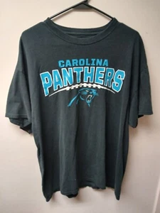 NFL Team Apparel Carolina Panthers Football T-shirt Men’s XL - Picture 1 of 3
