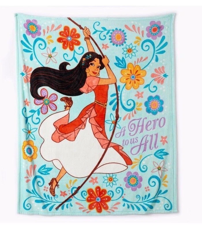 Disney Елена Avalor плюшевый плед супер мягкий микро флис плед новый - Изображение 1 из 1